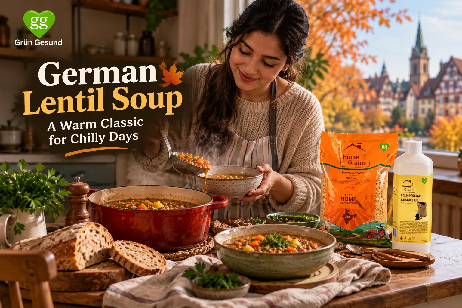 German Lentil Soup: A Warm Classic for Chilly Days